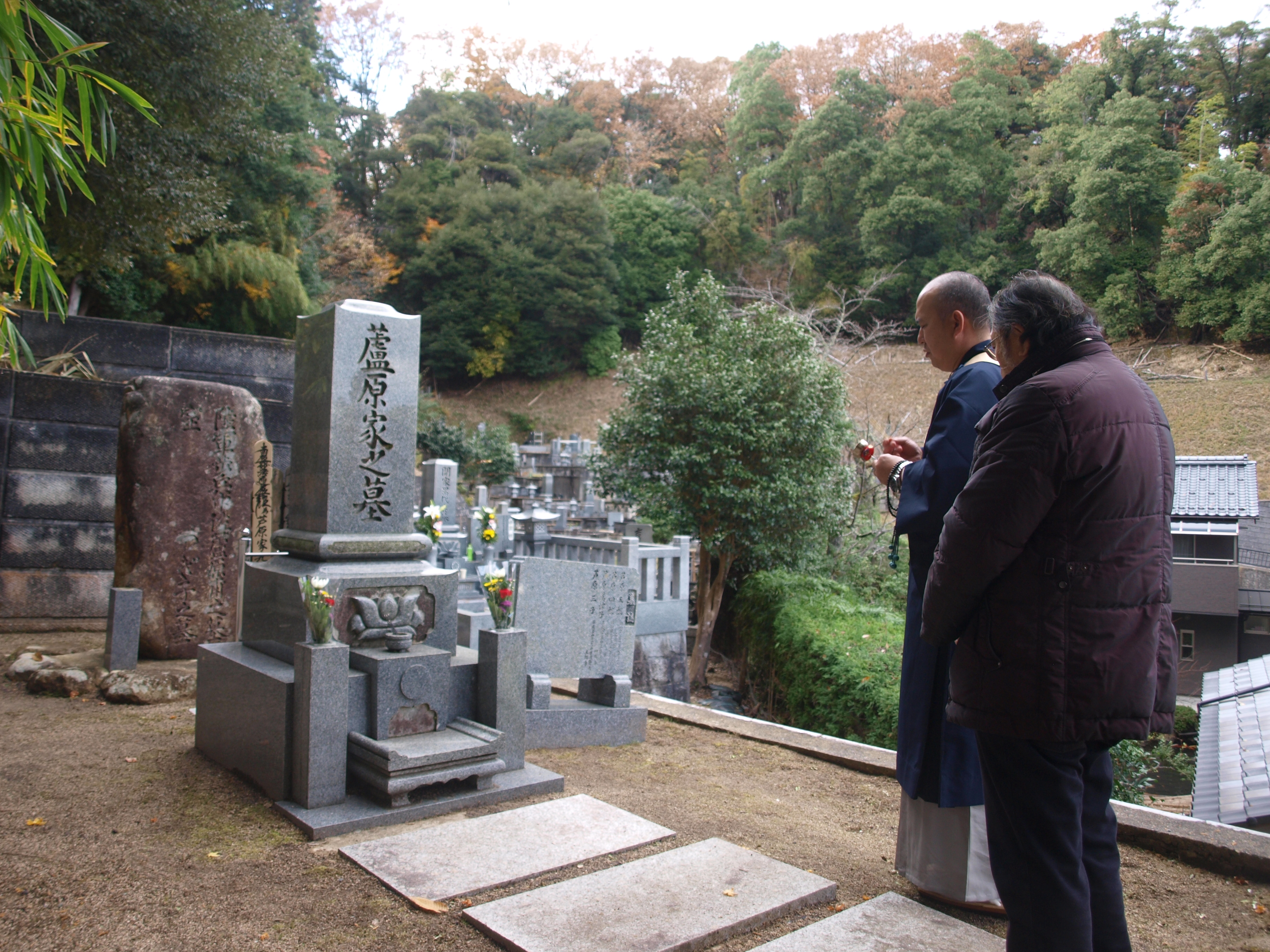丹後峰山・蘆原家の墓